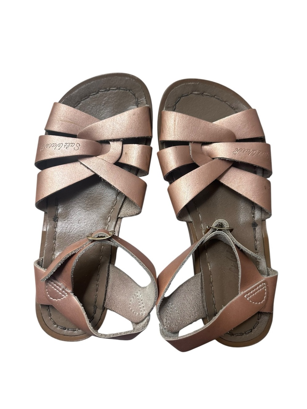 Salt Water Sandals Original‎ Style Rose Gold Youth Size 1